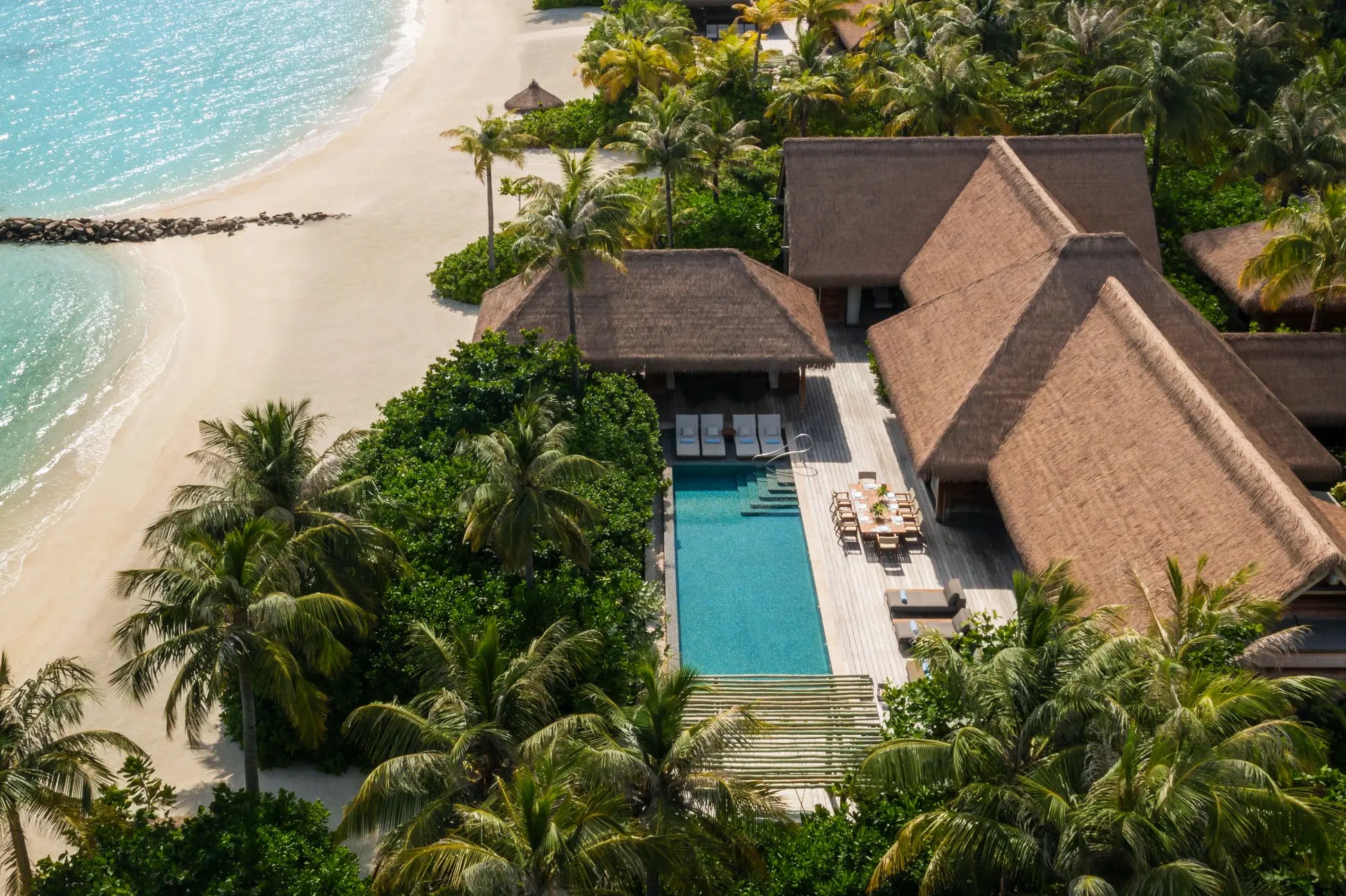 Two Bedroom Beach Villa with Pool